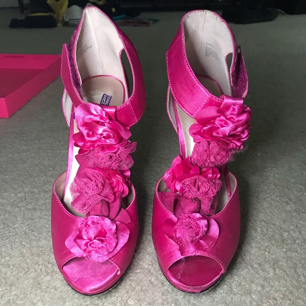 Pink Bestey Heels